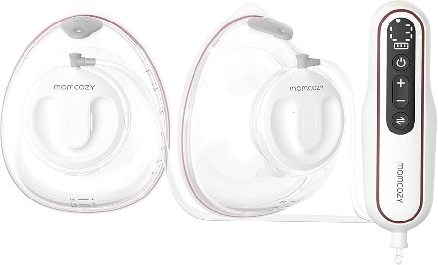Momcozy Ultra-Light & Hands Free Breast Pump V2, Potent Wearable Pump with 27 Pumping Combination... | Amazon (UK)