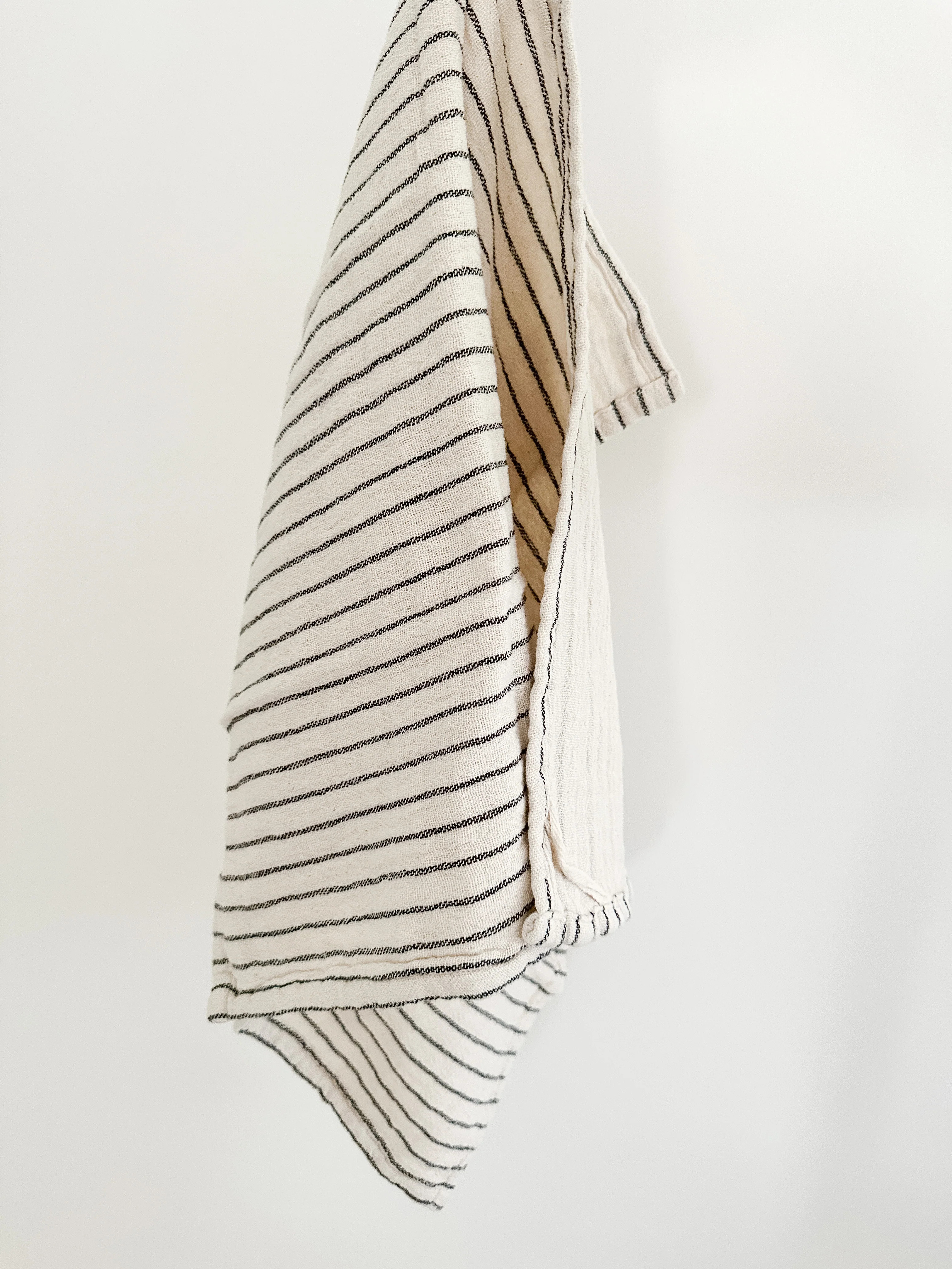Natural Stripe Dish Towel | Cottage and Key