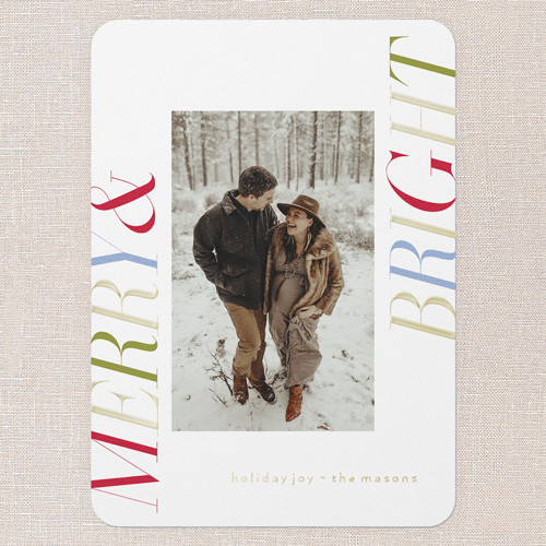 Carnelian Cadence Holiday Card | Shutterfly
