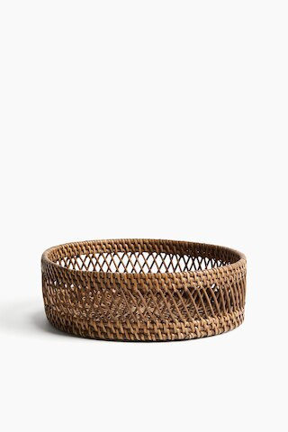 H & M - Rattan bread basket - Beige | H&M (US + CA)