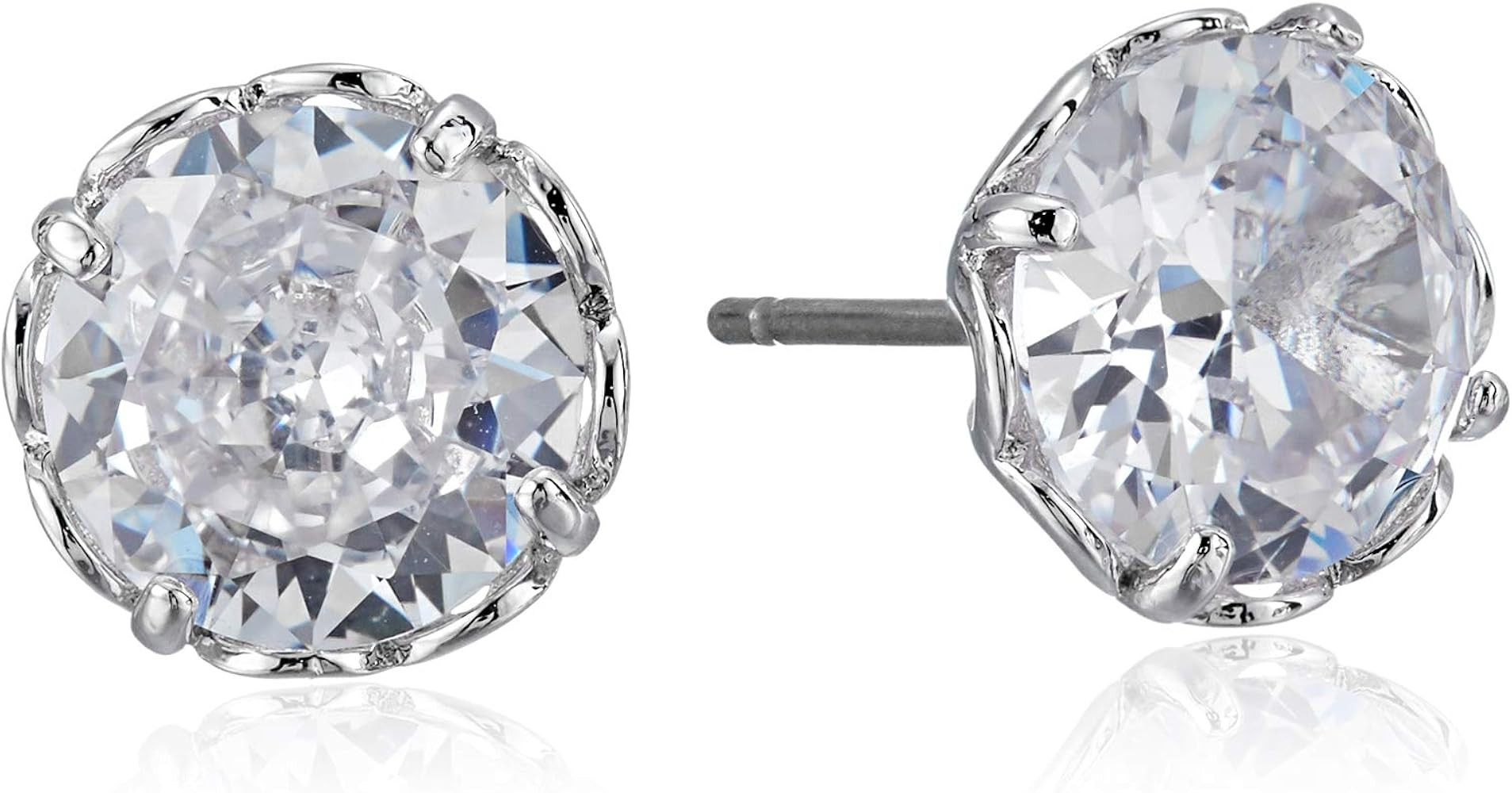 Kate Spade New York That Sparkle Round Earrings for Women – Princess Cut – Cubic Zirconia –... | Amazon (US)