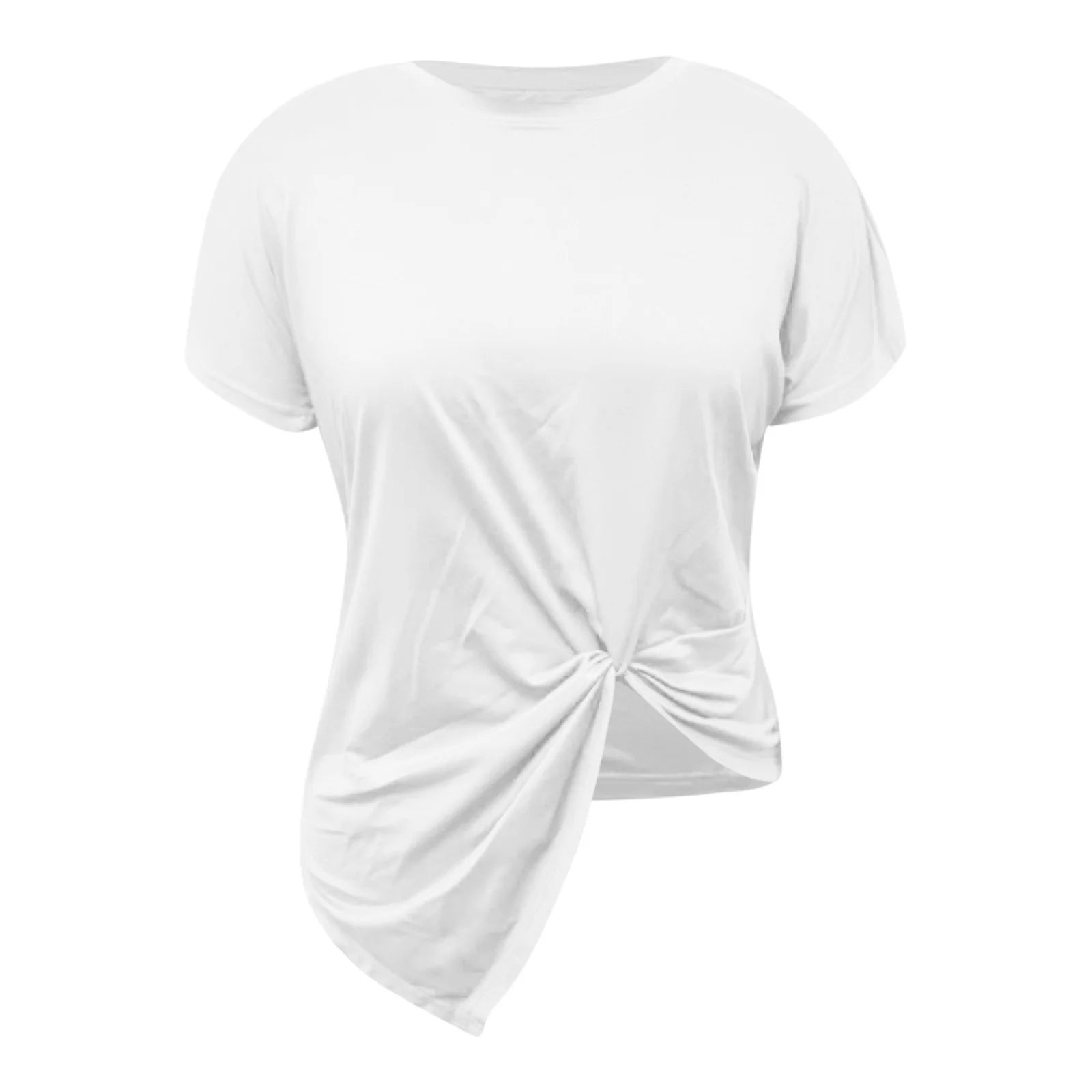 Gubotare Business Casual Tops For Women Womens Short Sleeve Crewneck Shirts Loose Casual Tee T-Sh... | Walmart (US)