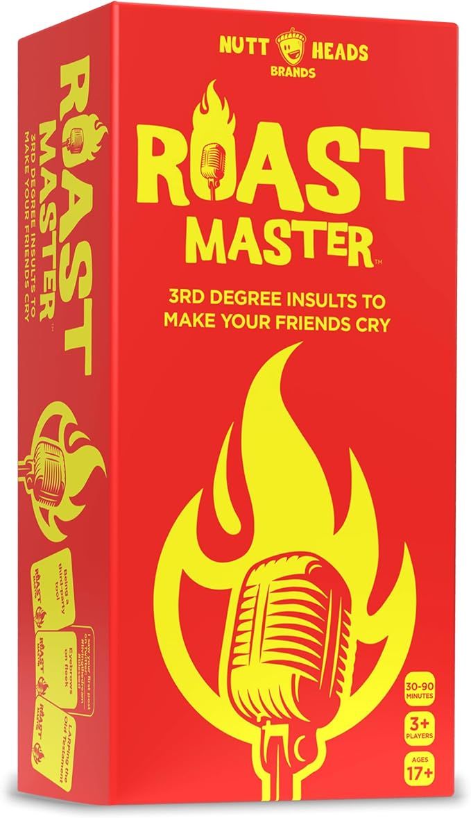 RoastMaster Card Game, Hilarious Roast Game for Party Game Nights - New Adult Card Game by Kids A... | Amazon (US)
