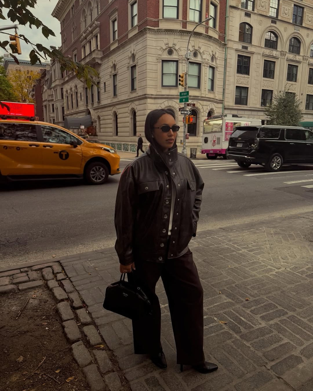 out & about with my people in this perfect fall outfit! the leather jacket and bag are the best finishing touches 

#LTKItBag #LTKShoeCrush #LTKStyleTip