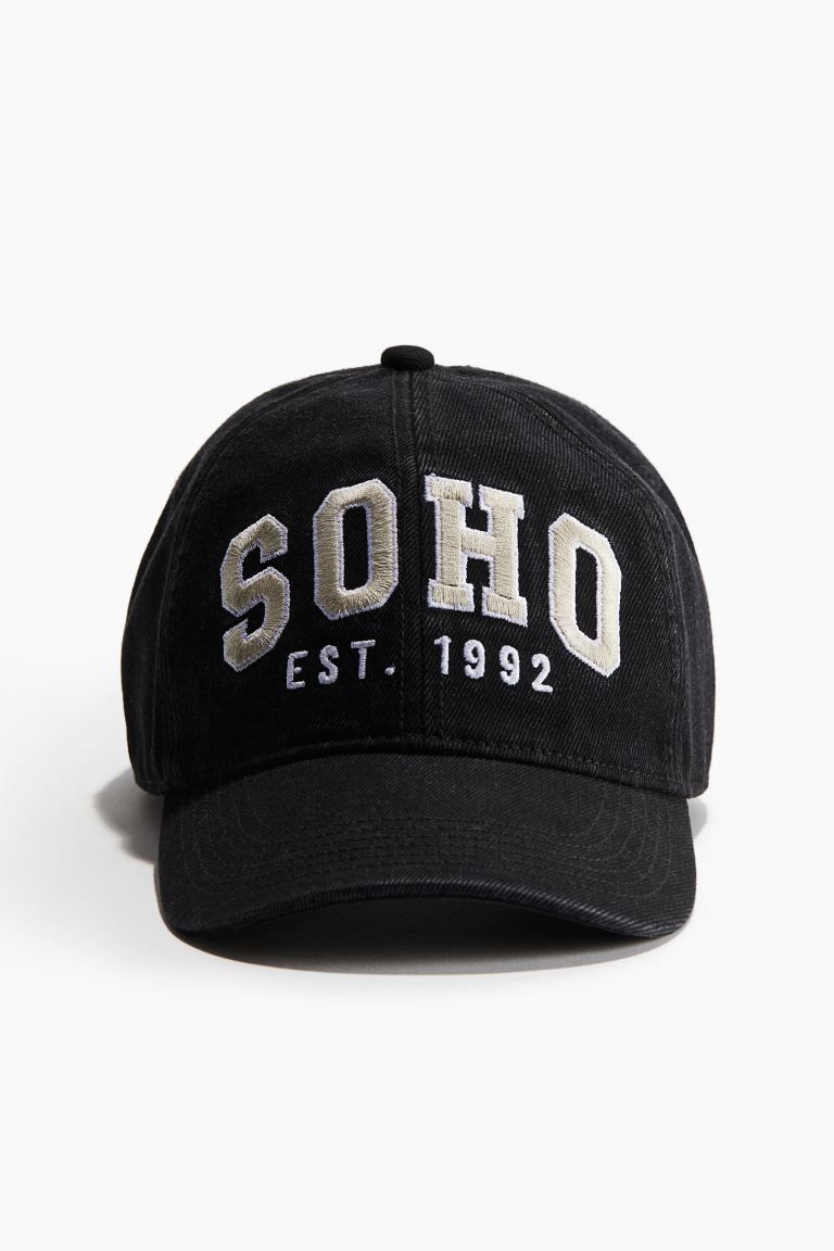 Washed-look Twill Cap | H&M (US + CA)