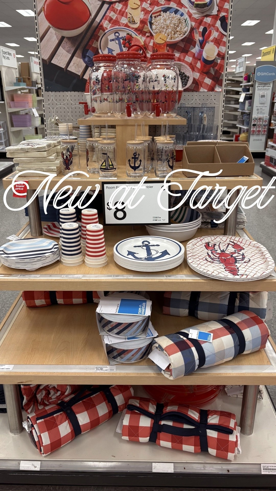 NEW AT TARGET- new dining for summer!
I am
Obsessed with this new melamine dining set that they just came out with! It’s giving nautica and coastal vibes and I am here for it! Everything is seriously so cute,
I linked everything plus more than this pictures shows!
#target #newattarget #targetvibes #targetdining #melaminedinnerware #summerdishes #melaminedishes #coastalvibe #nauticalvibes #targethome #homefinds #stripes 


#LTKOver40 #LTKHome #LTKSeasonal