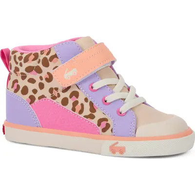 See Kai Run Kids' Dayton High Top Sneaker in Dark Blue at Nordstrom, Size 12 M | Nordstrom