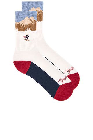 The Great Ridge Runner Sock in Cream Skiier from Revolve.com | Revolve Clothing (Global)