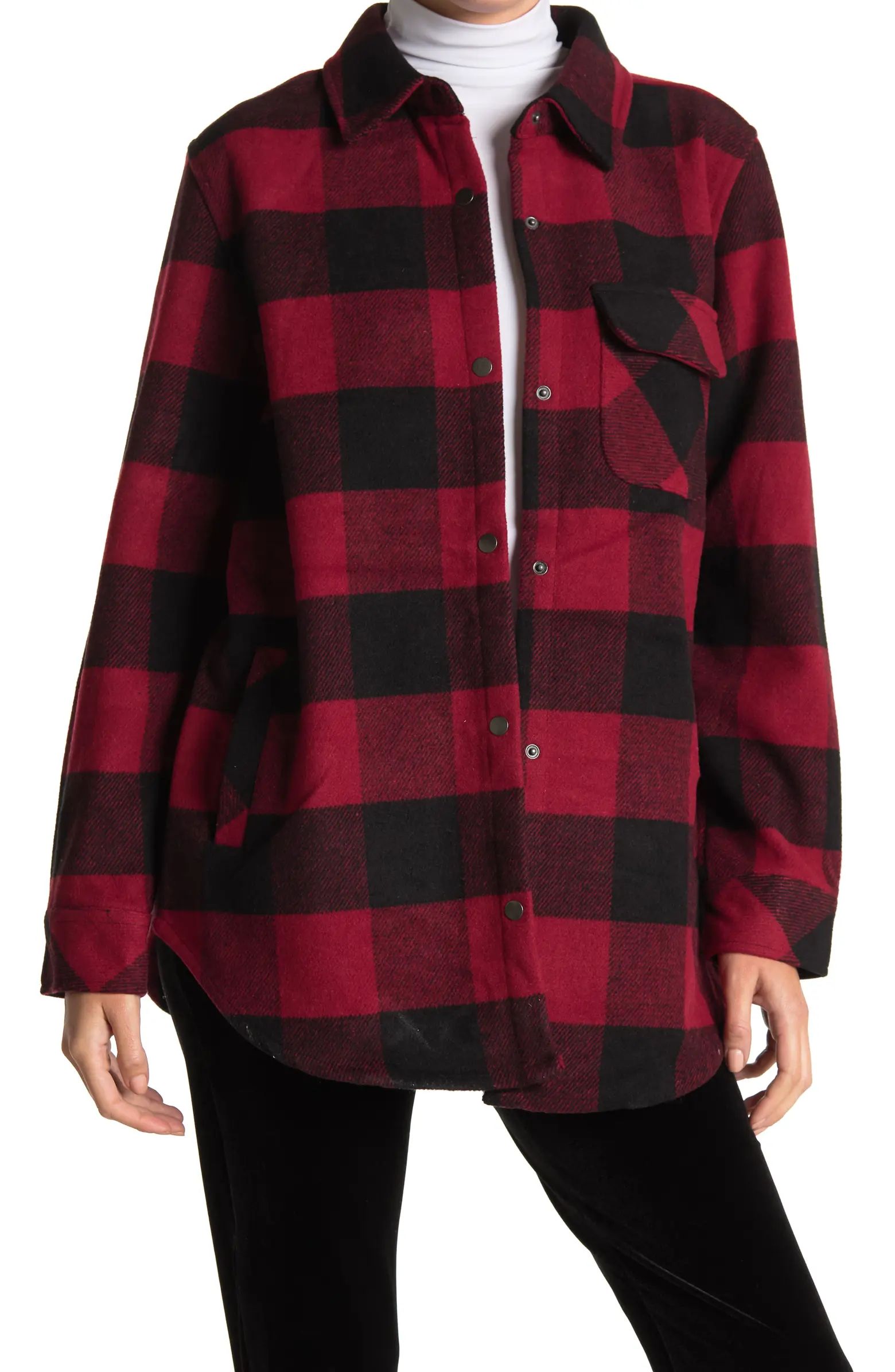 Plaid Shacket | Nordstrom Rack