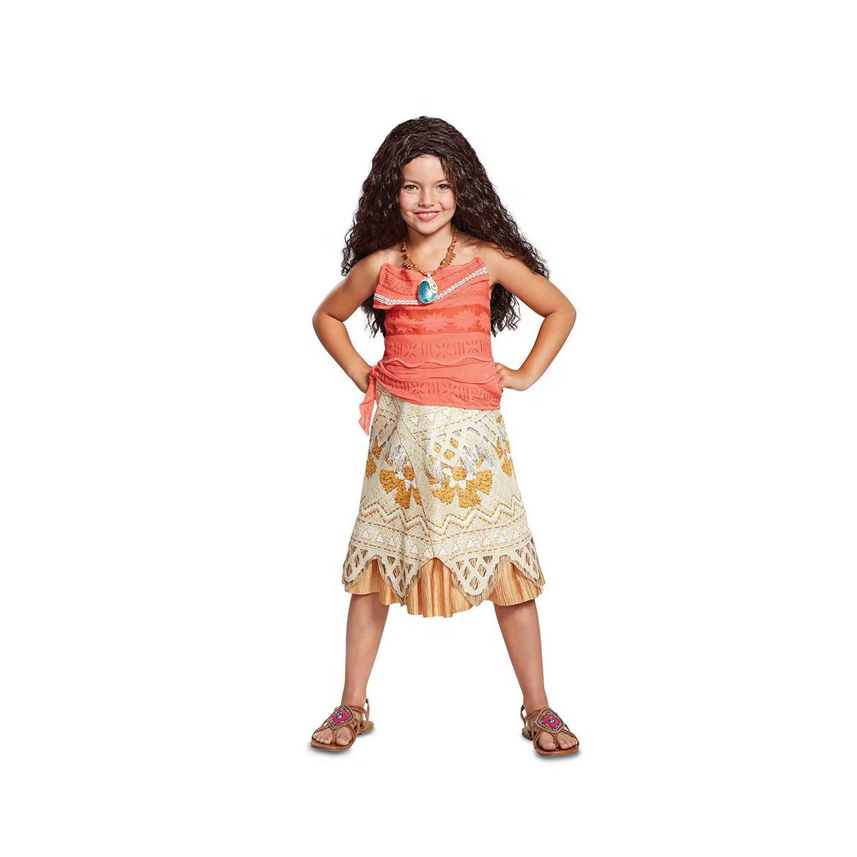Kids' Disney Moana Halloween Costume Dress | Target
