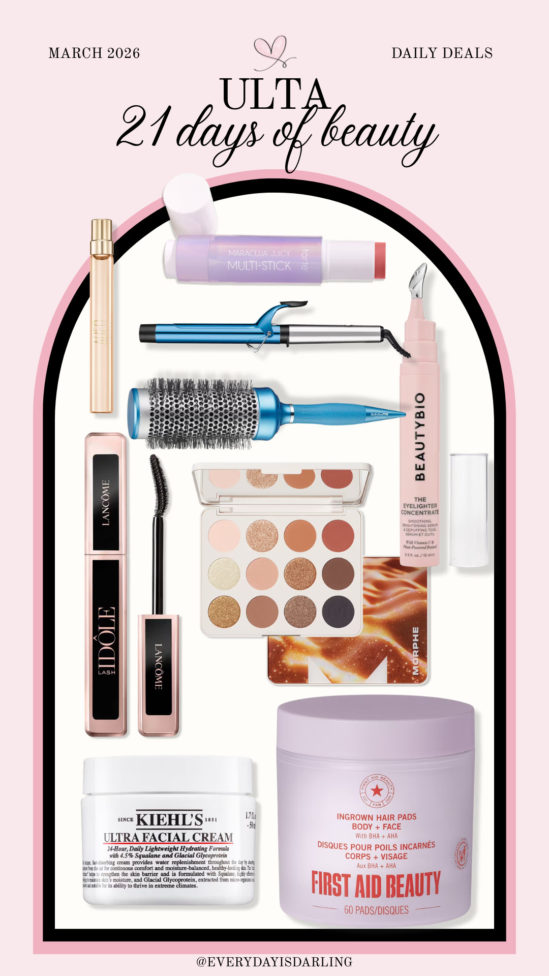 Ulta 21 days of beauty sale - 3/12 

 #LTKSaleAlert #LTKBeauty