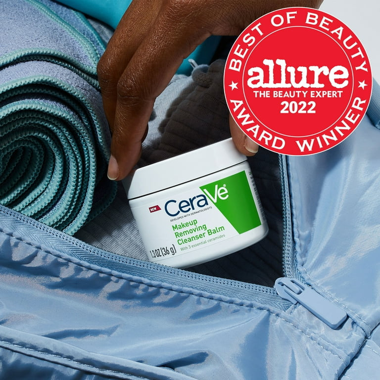 CeraVe Hydrating Face Cleansing Balm and Makeup Remover for Sensitive Skin, 4.3 oz - Walmart.com | Walmart (US)