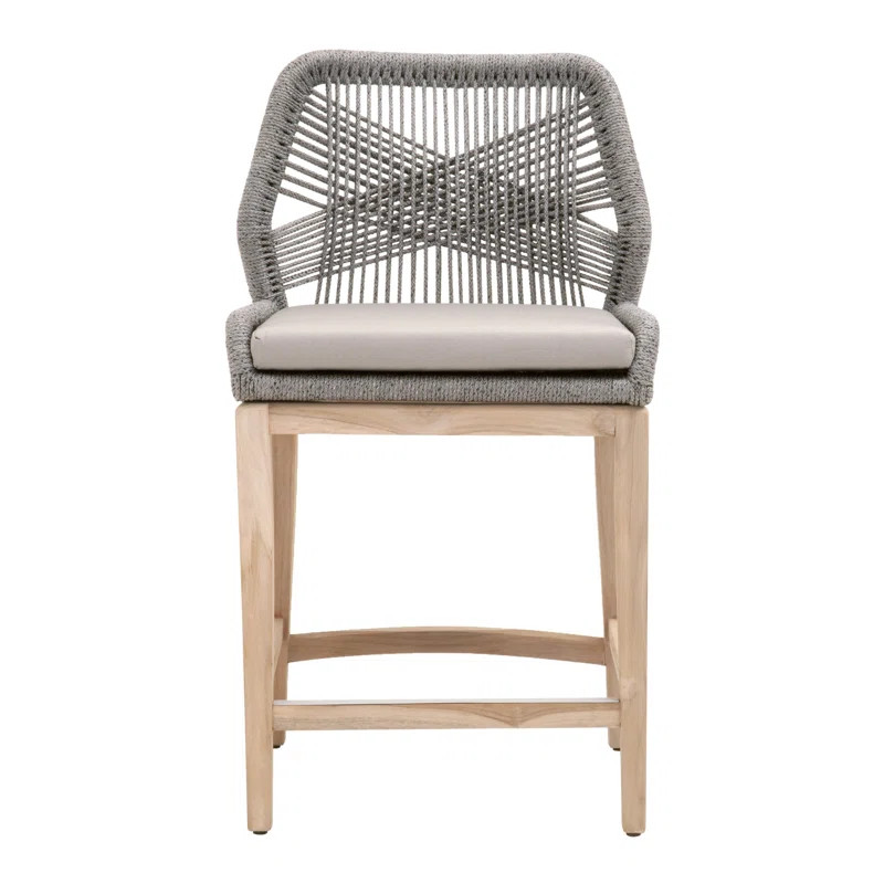 Rosecliff Heights Deirdra Loom Outdoor Counter Stool & Reviews | Wayfair | Wayfair North America