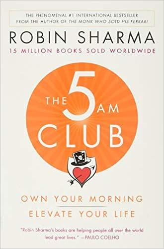 The 5AM Club: Own Your Morning. Elevate Your Life.     Paperback – Illustrated, January 7, 2020 | Amazon (US)
