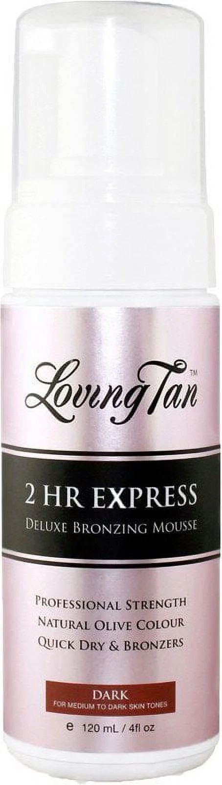 2 HR Express Self Tanning Mousse Dark | Walmart (US)