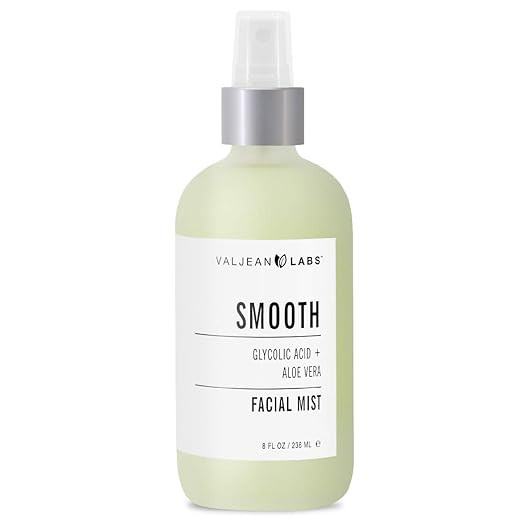 Valjean Smooth Anti-Aging Facial Mist, Glycolic Acid + Aloe Vera | Amazon (US)