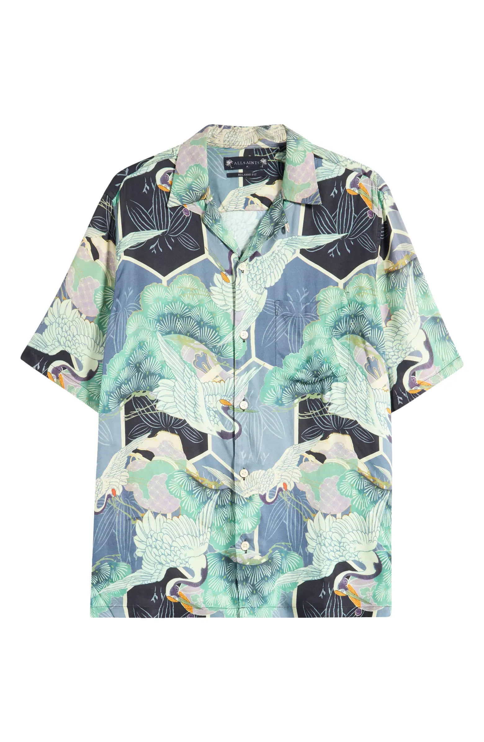 Naga Print Camp Shirt | Nordstrom