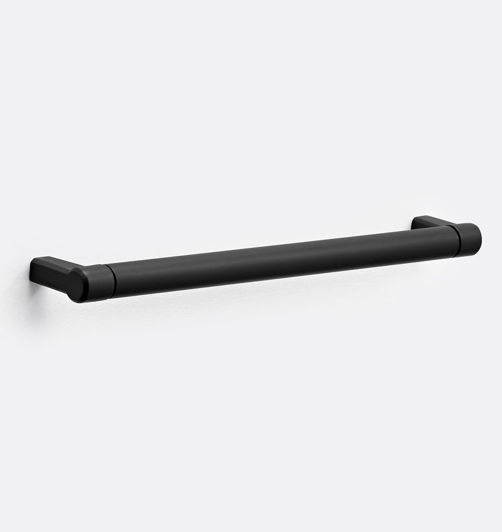 Blair Outdoor Drawer Pull, 8"" - Black Oxide | Rejuvenation