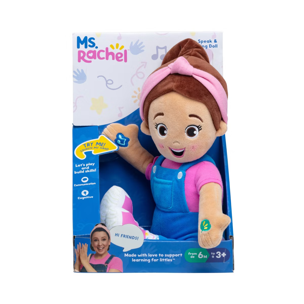 Ms. Rachel Speak & Sing Doll | Target