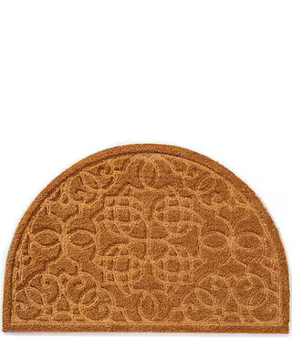 Southern Living Quatrefoil Half Round Embossed Coir Door Mat | Dillard's | Dillard's