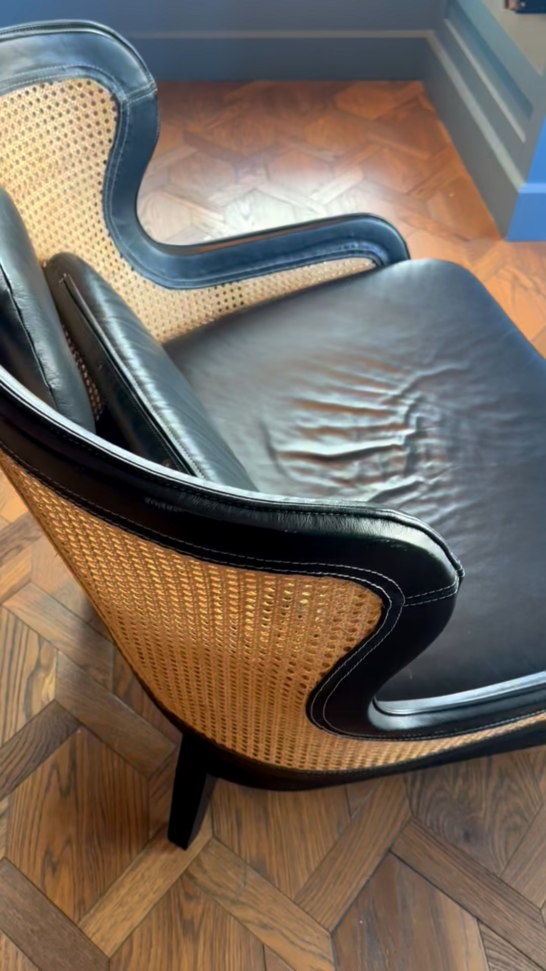 Refreshing your home office for the new year? The wood cane chair is on trend, bringing warmth, texture, and timeless style to your workspace. #HomeOfficeRefresh #CaneChair #WoodFurniture #InteriorTrends #WorkspaceStyle #DesignInspo

#LTKHoliday #LTKSaleAlert #LTKHome