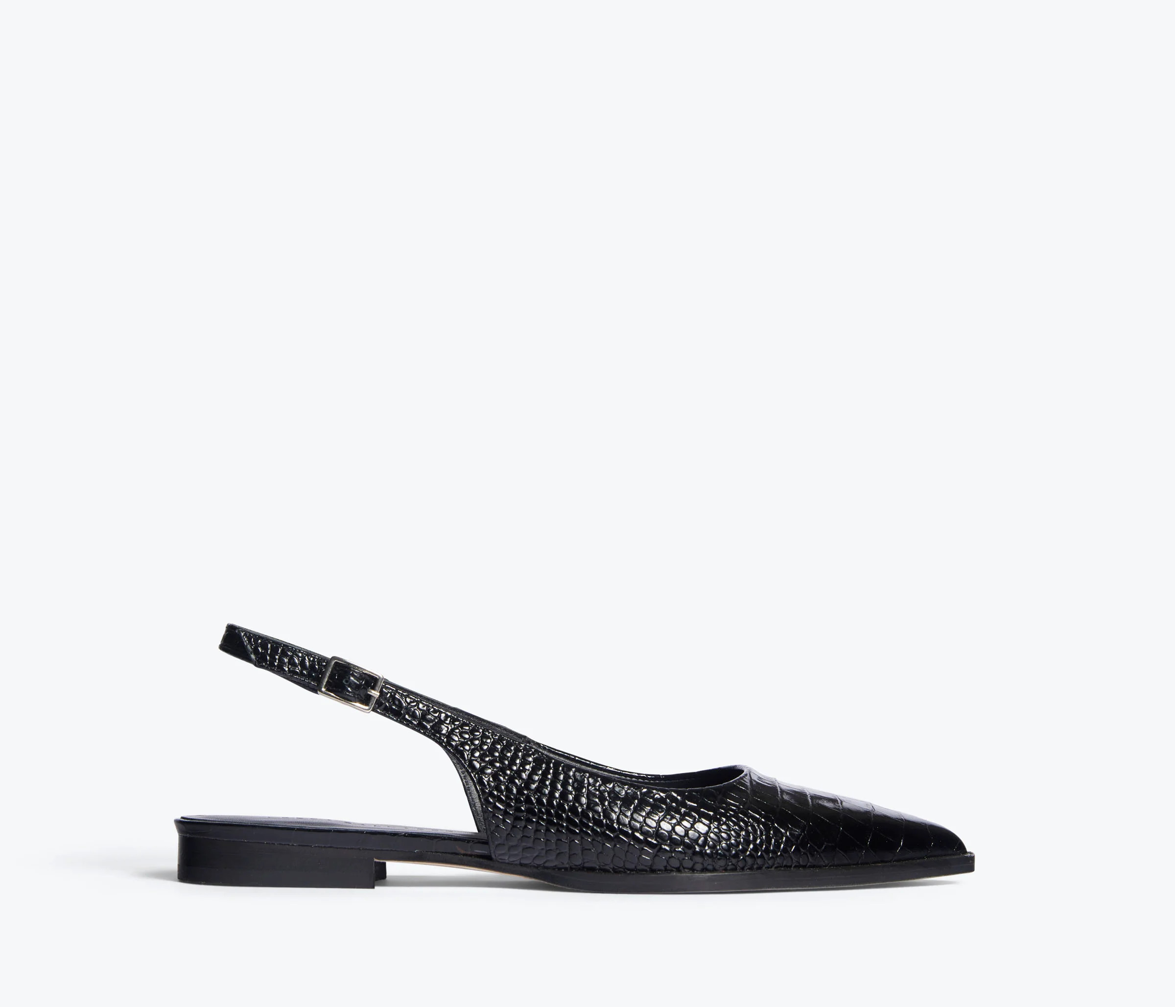 MARIE SLINGBACK POINT FLAT | Frēda Salvador
