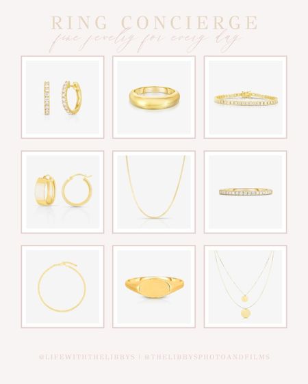 Everyday fine jewelry from Ring Concierge.