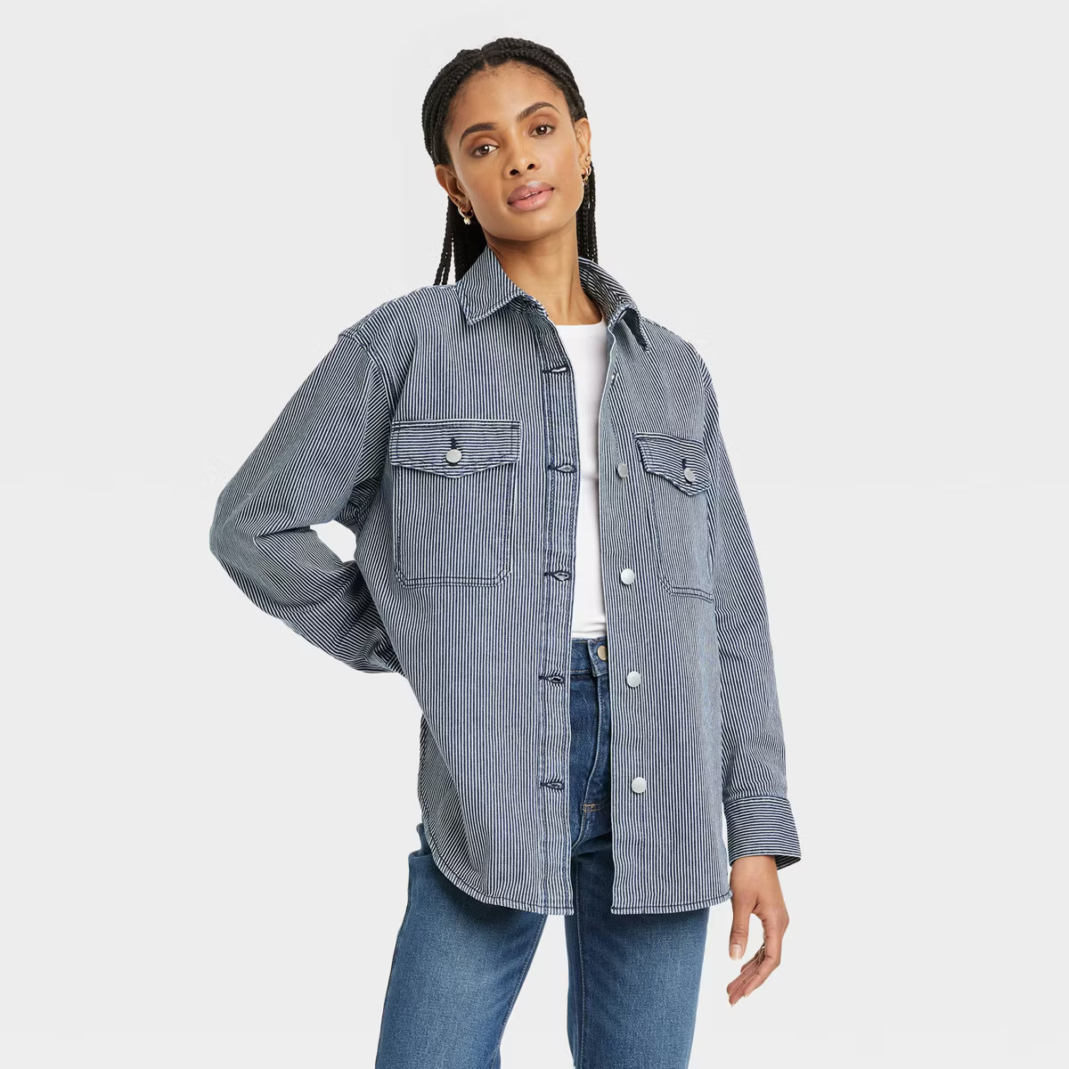 Women's Denim Shacket - Universal Thread™ | Target
