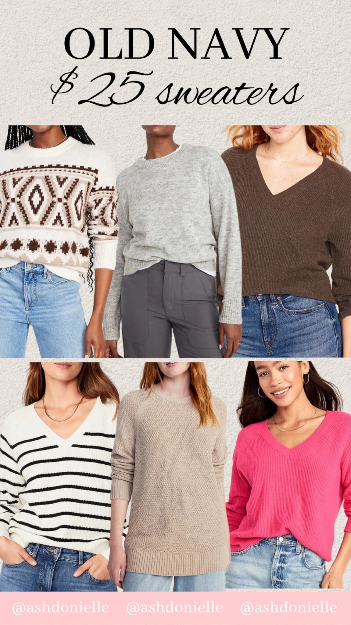 Old navy outlet fall sweaters