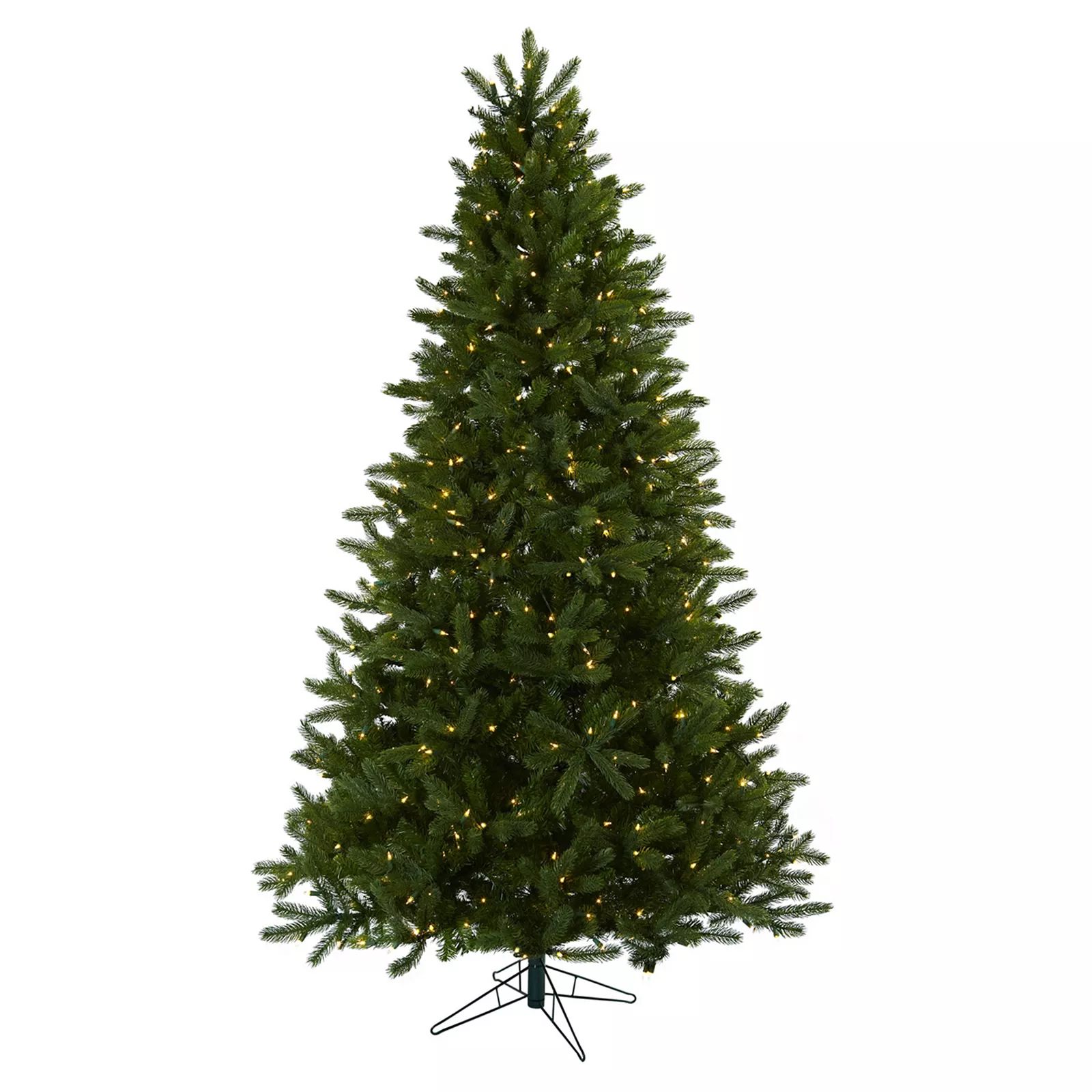 nearly natural 7 1/2-ft. Rembrandt Pre-Lit Artificial Christmas Tree - Indoor, Green | Kohl's