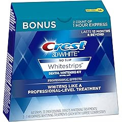 Crest 3D White Professional Effects Whitestrips 20 Treatments + Crest 3D White 1 Hour Express Whi... | Amazon (US)