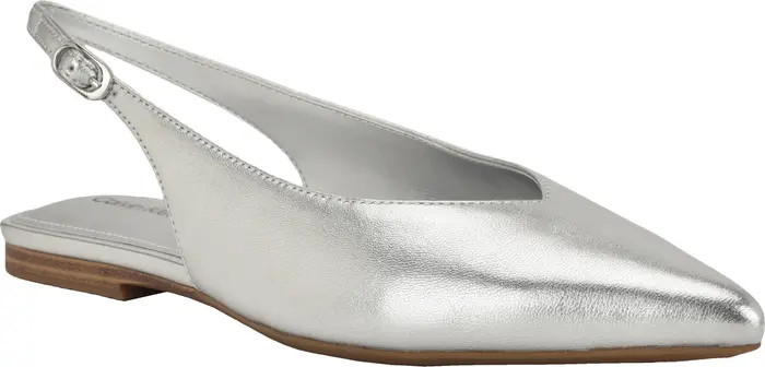 Galiana Slingback Pointed Toe Flat (Women) | Nordstrom Rack