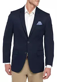 Saddlebred® Navy 4 Way Stretch Blazer | Belk