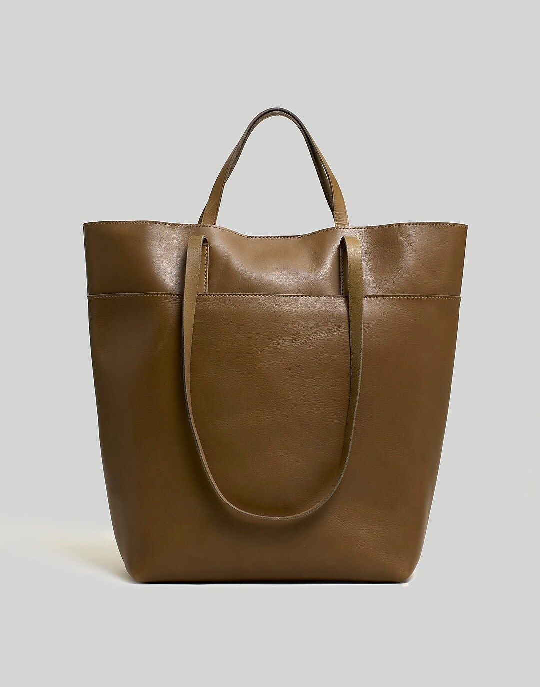 The Essential Tote in Leather | Madewell