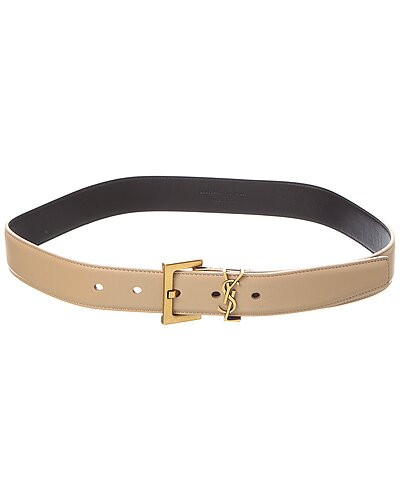 Monogram Leather Belt | Rue La La