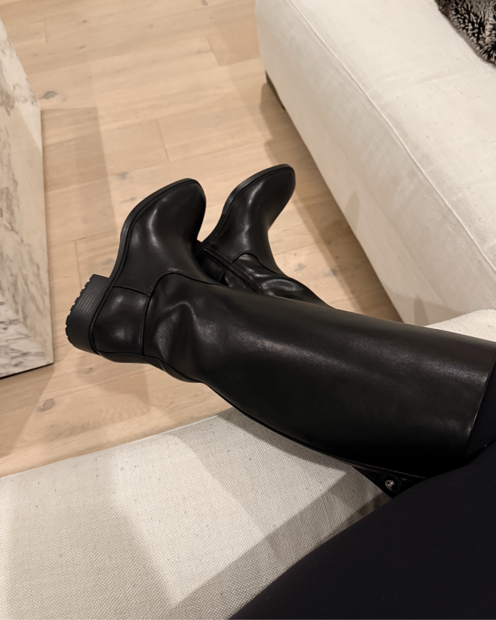 Black knee-high boots! Fit true to size. So comfortable and on sale today! 

#LTKShoeCrush #LTKHoliday #LTKCyberWeek