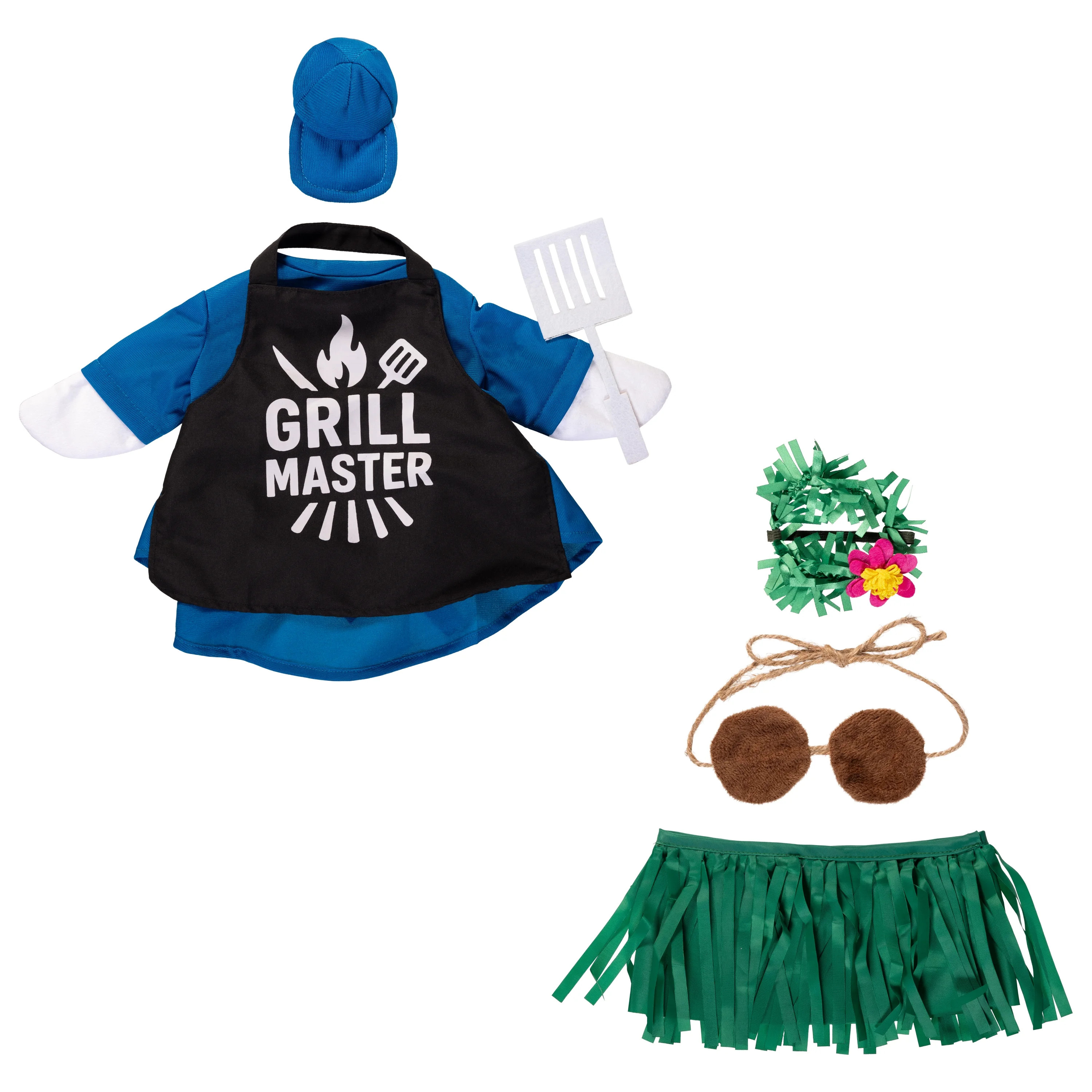 Mainstays Summer Grill Master & Hula Porch Goose Outfit, Set of 2 - Walmart.com | Walmart (US)