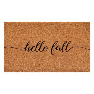 Hello Fall Doormat, 17" x 29" | The Home Depot