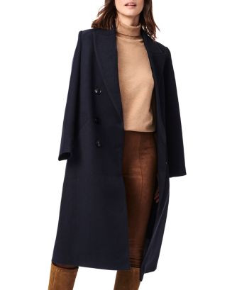 Bernardo Double Breasted Twill Textured Coat  | Bloomingdale's Women | Bloomingdale's (US)