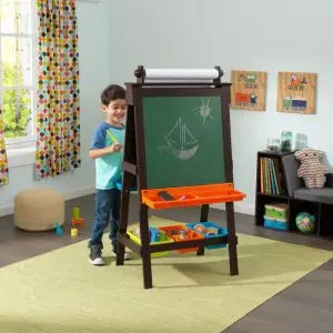Storage Easel - Espresso | KidKraft