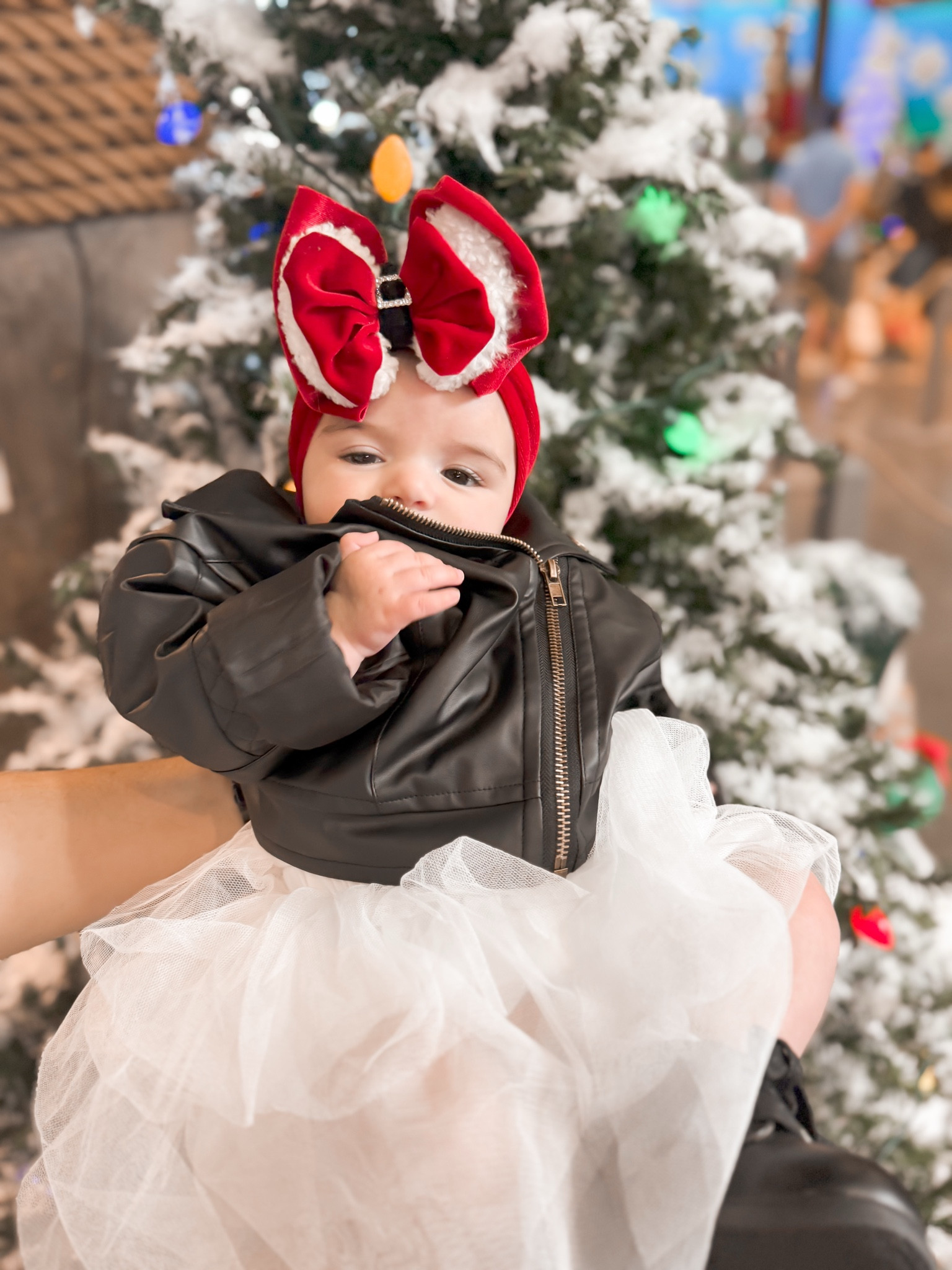 Holiday outfit 

#babygirl #santaheadband #holiday #christmas 

#LTKBaby #LTKSeasonal #LTKHoliday