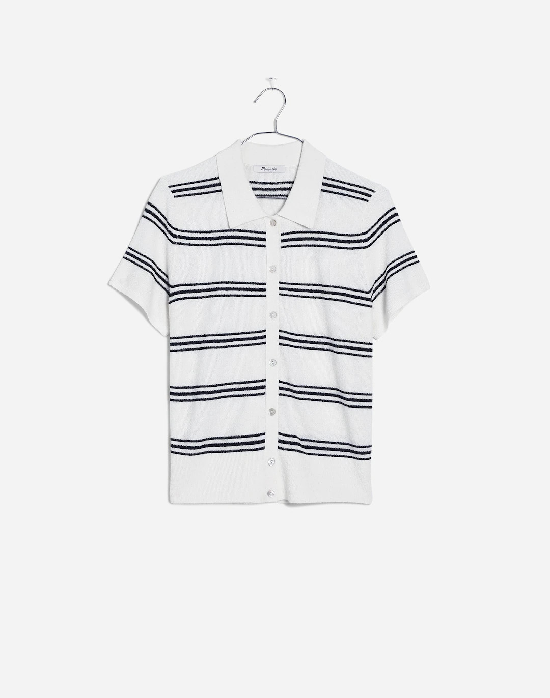 Polo Sweater Tee in Stripe | Madewell