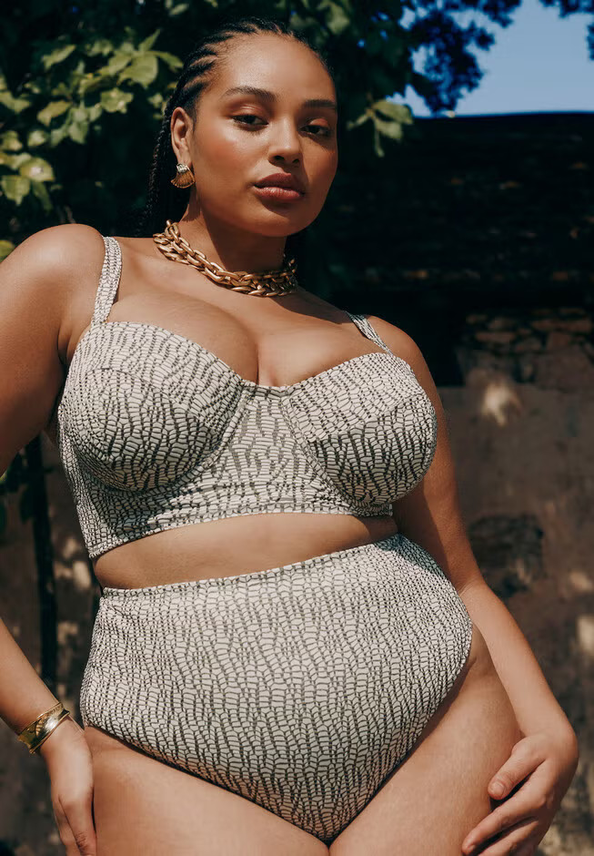 Bustier Bikini Top | Eloquii