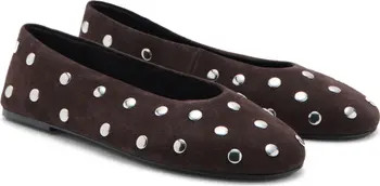 Savoir Studded Mesh Flat (Women) | Nordstrom