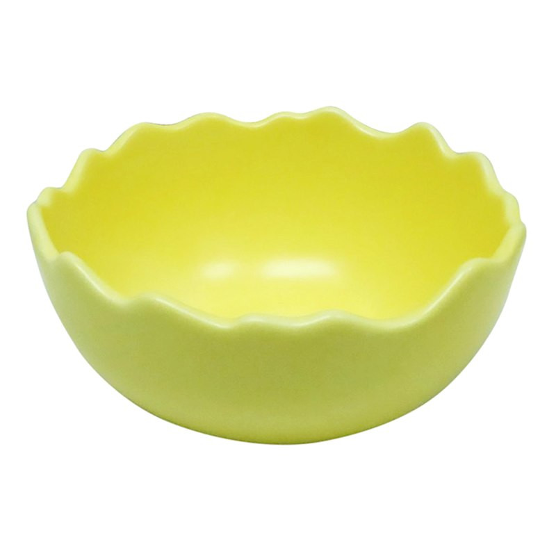 Bunny Brights Yellow Cracked Egg Candy Bowl, 6.5" | At Home