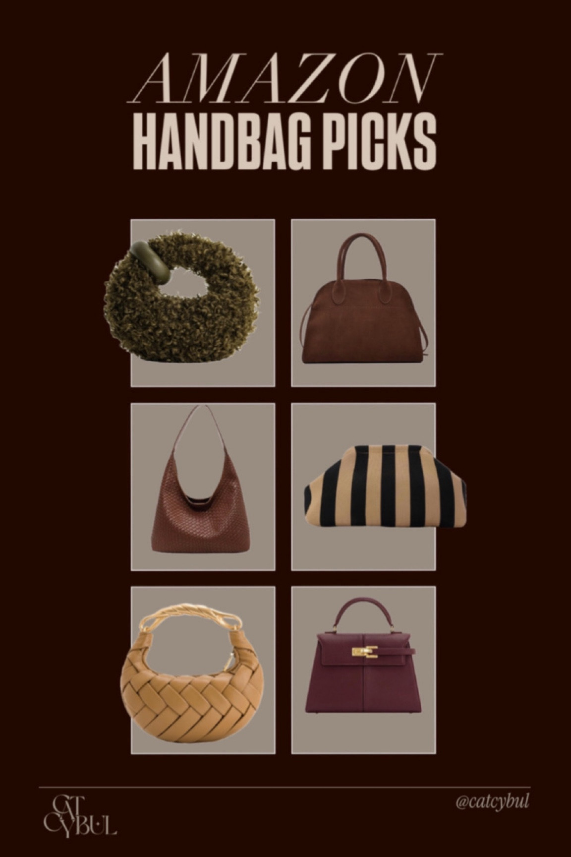 The cutest handbags on Amazon! the Brown edit 

#LTKSeasonal #LTKFindsUnder50 #LTKItBag