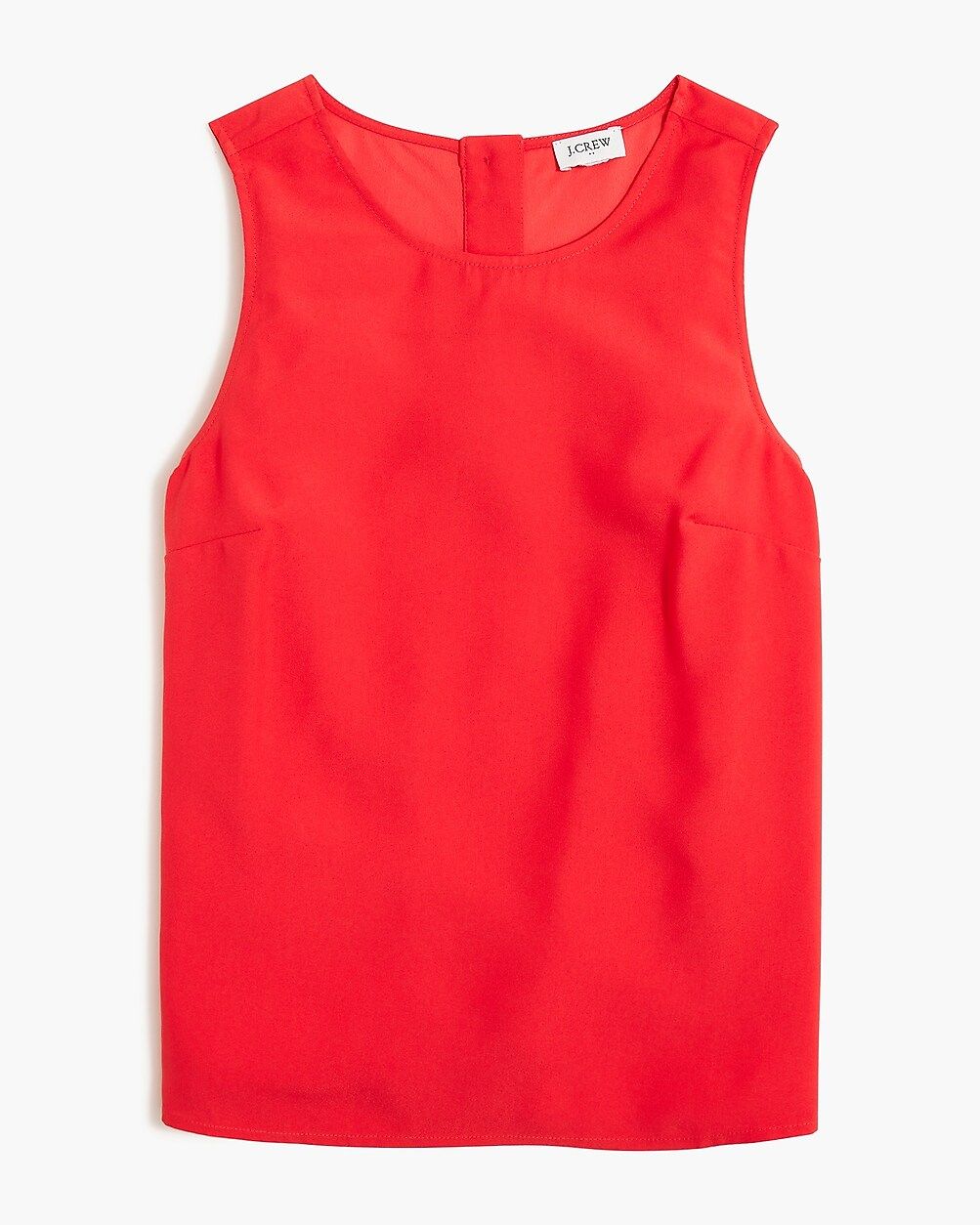 Sleeveless button-back shell | J.Crew Factory