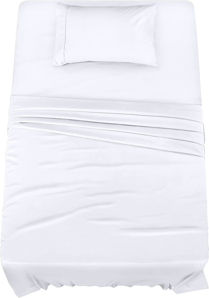 Utopia Bedding Twin Bed Sheets Set - 3 Piece Bedding - Brushed Microfiber - Shrinkage and Fade Re... | Amazon (US)