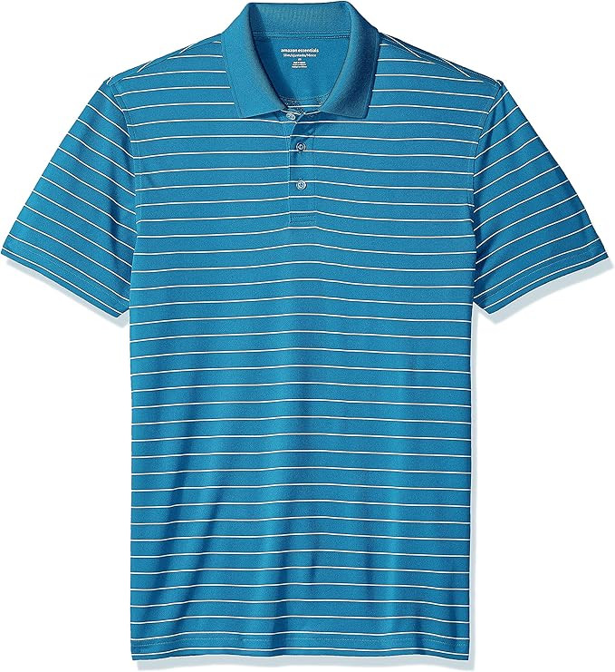 Amazon Essentials Men's Slim-Fit Quick-Dry Golf Polo Shirt | Amazon (US)