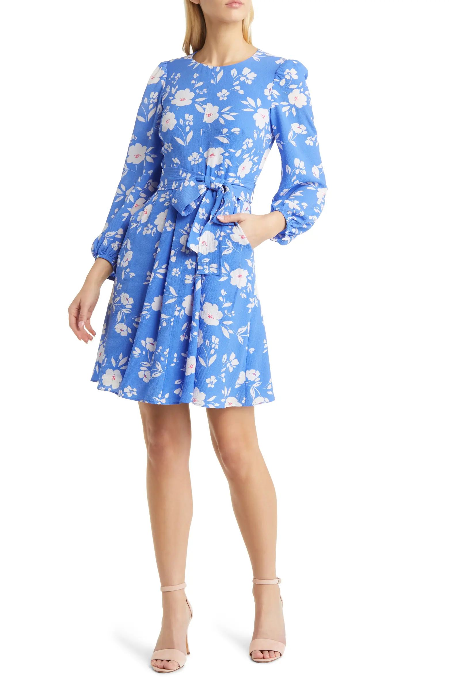 Floral Fit & Flare Dress | Nordstrom